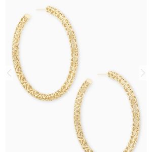 2.5 inch Kendra Scott Maggie hoops